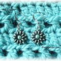  Twin beads / Boucles d'oreilles Lafleur
