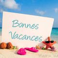 Bonnes vacances