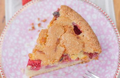 Gâteau ultra-moelleux aux fraises (Martha Stuart)