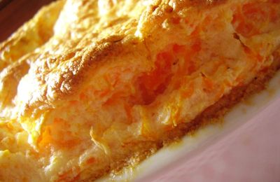 Avant les agapes un légume de saison en soufflé