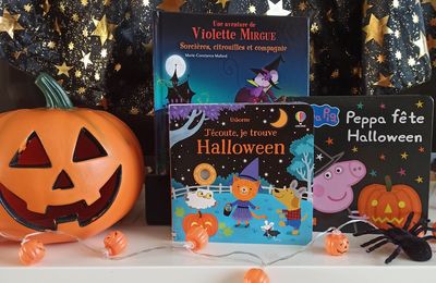 Une sélection de livres sur le thème d'Halloween