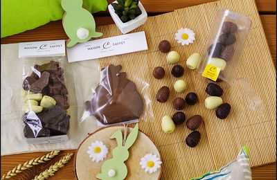 CHOCOLATS DE PAQUES DE LA MAISON CAFFET & {CONCOURS} [#CONCOURS #JEUCONCOURS #MADEINFRANCE #CHOCOLAT #PAQUES]