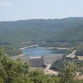 Lac des olivettes et randonnée à Vailhan (Hérault)