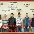 Les élèves élus au CVL pour l'année 2016-2017