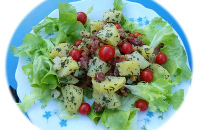 Salade de pommes de terre à la menthe