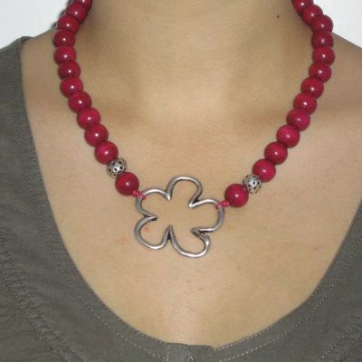 Collier fleur