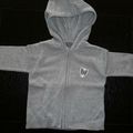 Gilet en coton gris, 2 euros