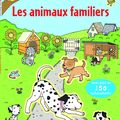 USBORNE : Livre d'autocollants - Les animaux familiers