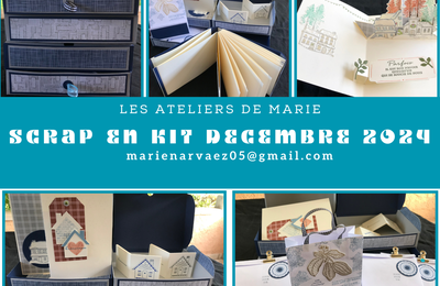 Scrap en Kit - Novembre 2024 - Boîte magique garnie