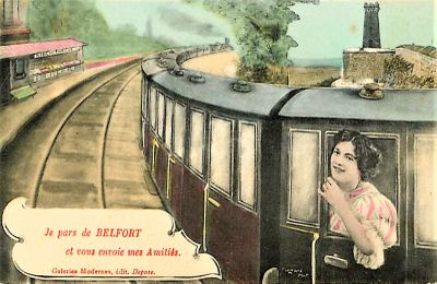 Les cartes postales passe-partout sur Belfort, le Sommaire !