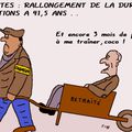 Retraites : rallongement de la durée des cotisations ! 