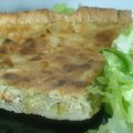 quiche aux poireaux,tofu soyeux.....