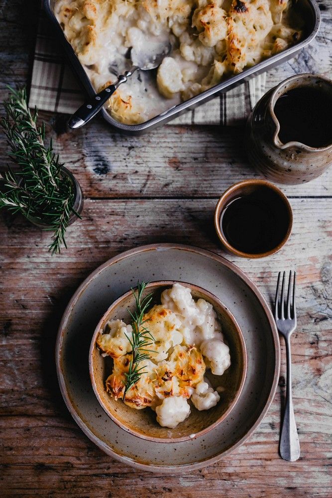 chou fleur, béchamel, facile, noix de muscade, recette hiver, gratin de légumes, plat réconfortant, au four