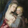 Follower of RIDOLFO DEL GHIRLANDAIO (1483 Florence 1561), Madonna and Child.