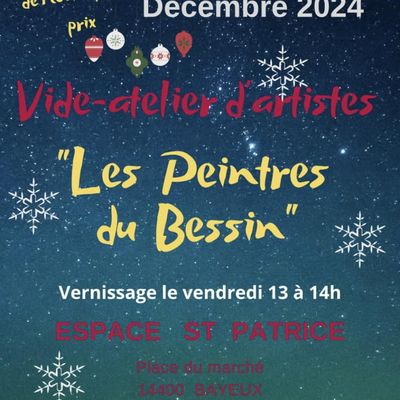 Exposition à Bayeux (14), espace St Patrice, les 13 et 14 décembre 2024