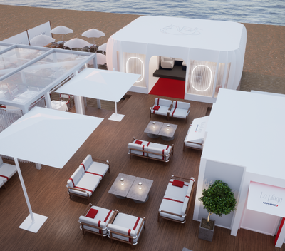 Air France met La Première à l’honneur sur sa plage privée à Cannes