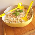 Salade de riz en deux versions avec mes nouveaux produits Rosti Mepal