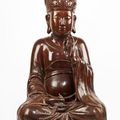 Lacquered Wood Bodhisattva Avalokitesvara. Vietnam, Later Lê Dynasty, 1428-1788. 17th_18th Century