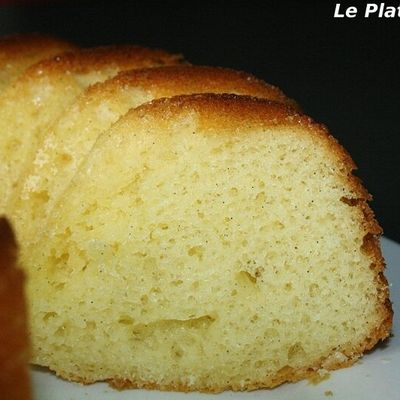 Gâteau vanillé au lait concentré sucré