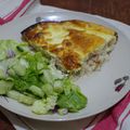 Gratin de chou fleur au thon