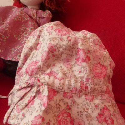 Chapeau JACADI Liberty Felicité rose 49 cm