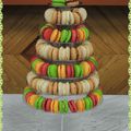 Pyramide de macarons