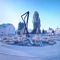 Rond-point à Kayl (Luxembourg)
