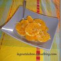 Fraicheur d&rsquo;orange au gingembre et fleur d&rsquo;oranger