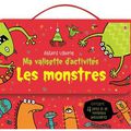 Usborne - "Ma valisette d'activités les monstres" & "Ma valisette châteaux et chevaliers".