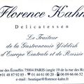 FLORENCE KHAN delicatessen dans le Marais à Paris