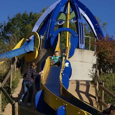 Parc floral avec Charlotte