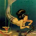 Un bon tour (Sirène) - Neat trick (Mermaid) by Bill Layne - circa 1950