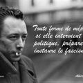 Camus dans l'ordre libertaire