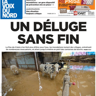 Inondations Pas-de-Calais novembre 2023