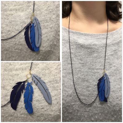 Plumes en cuir. Le retour