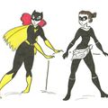 Batgirl et Mia