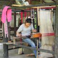 Fabrique artisanale d'étoles en soie