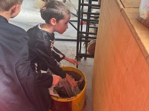 Halloween de l'école de basket