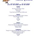 Menus de la restauration scolaire de la semaine du 08 02 2021 au 12 02 2021