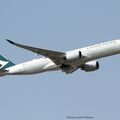 Aéroport: Toulouse-Blagnac(TLS-LFBO): Cathay Pacific: Airbus A350-941: B-LRS: F-WZFH: MSN:128. SECOND FLYGHT TEST.