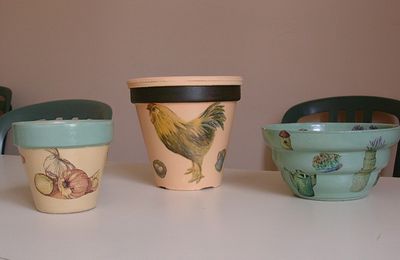 pots décorés