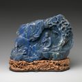 Seated luohan (arhat) in a grotto, Qing dynasty (1644–1911), 18th–19th century
