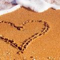 J'ai dessiné... sur le sable ♫ ♪