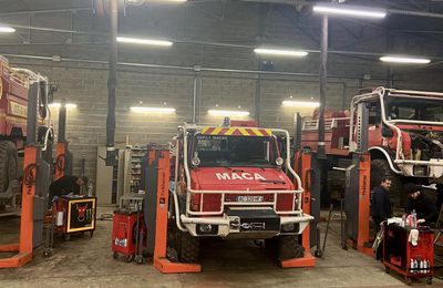 Gironde : 40% des camions de pompiers toujours en réparation après les incendies de cet été.