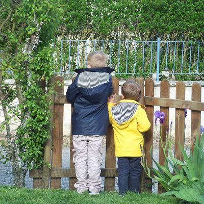 2 nains dans mon jardin...