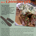 Magrets aux canneberges