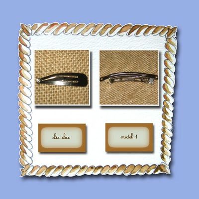 LES DIFFERENTES BARETTES