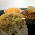 Trilogie de mini cupcakes aux saveurs exotiques (pour combattre le mauvais temps)