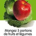 La journée de Lucile, semaine 1: 5 fruits et légumes par jour, on y arrive en 2008 !!!