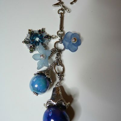 Bijou de sac bleu